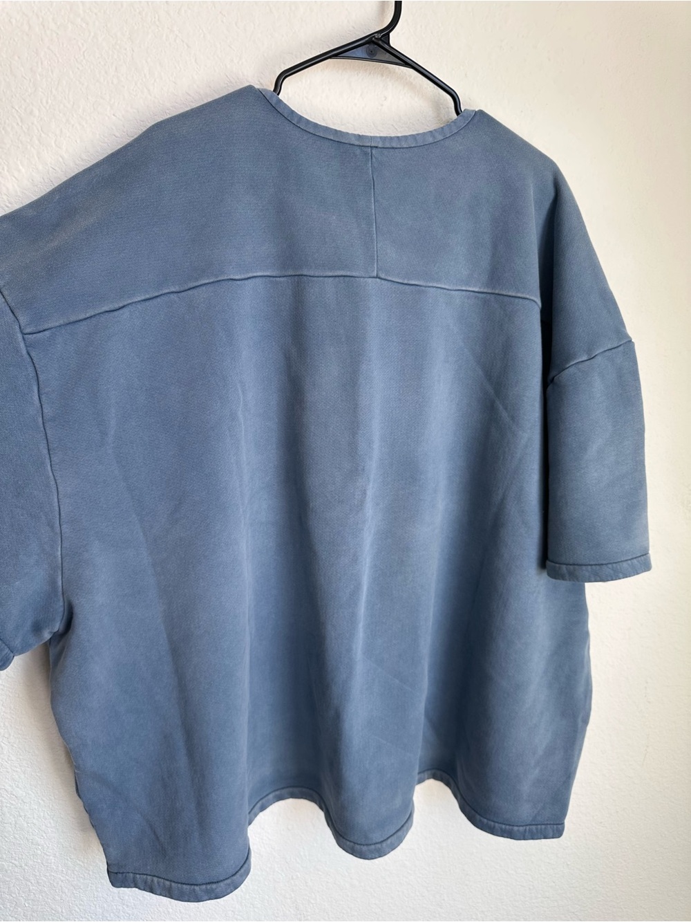 Yeezy Gap Yoke Tee Bluestine XXL 2XL Oversized Cotton Shirt‎ Kanye West - Picture 10 of 13